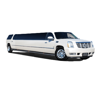 White Escalade Limo